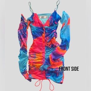 Colorful dress from Tiger Mist for vacation, dinner, etc. In perfect condition